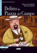 Böcker - Italienska - Lättlästa böcker - Delitto in Piazza del Campo (Book + cd)