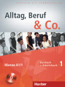 Böcker - Tyska - Yrkesinriktad tyska - Alltag, Beruf & Co. 1 Kursbuch und Arbeitsbuch mit Audio CD