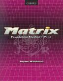 Böcker - Engelska - Kursböcker - Matrix Foundation Student's Book